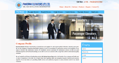 Desktop Screenshot of panormaelevators.com